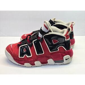 Nike Air More Uptempo GS Bulls Hoops Pack  Varsity Red 2016 Size  415082 600